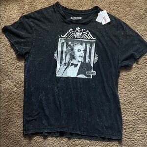 Beetlejuice Graphic Black Tee